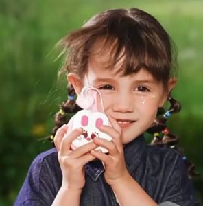 พัดลมคล้องคอ lemonkids รุ่นใหม่ ดีไซน์ใหม่ น้ำหนักเบาเพียง 117 กรัม (TOY684)