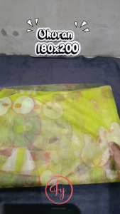 Kelambu Motif keroppi Ukuran 180x200 Rumbai Kotak Gantung