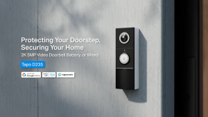 Tapo Official Store | D235 | 2K 5MP Video Doorbell Camera | 210-Day Battery or Wired | Full Colour Night Vision with Spotlight | IP66 Weatherproof | Two-Way Audio | Local and Cloud Storage | TP-Link