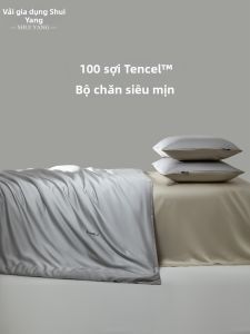 shui yang | Đơn Giản và Mát Mẻ 100 Đếm Sợi Drap Giường