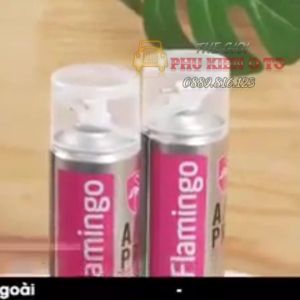 Bọt tẩy vệ sinh Flamingo 500ml khử trùng điều hoà xe hơi xịt khử mùi điều hoà dàn lạnh vệ sinh dàn máy lạnh ô tô