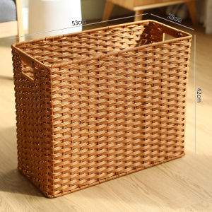 Covered Narrow Storage Box Wall Corner Use