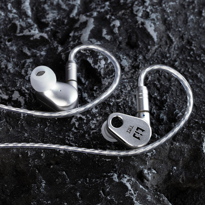 TRI Draco 6 มม.Ti + 8 มม.LCP ไดอะแฟรมแบบไดนามิกหูฟังชนิดใส่ในหูหูฟัง HIFI Gaming In Ear Monitor ชุดหูฟังแบบมีสาย