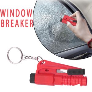 ​Car Emergency Escape Tool 3-in-1 Safety Hammer with Window Breaker & Seatbelt Cutter Rescue Whistle for Car Truck Bus