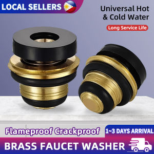 Faucet Washer Self-Sealing Brass Universal Repair No Teflon Tape Hot Cold Gripo Valve Leakproof Gasket Water Stop Core
