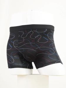 4 Pieces European and American Size MENS FASHION Printed Boxer Underwear Comfortable Swimming Trunks Oversized Underwear Shorts