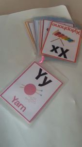 Alphabet flash cards | letter identification flash cards | learning tools for kids | good gift for kids/ gift for kids