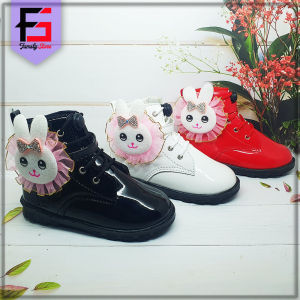 Sepatu Boots Anak Perempuan Variasi Boneka Lucu / Sepatu Boots Pesta Anak Balita Cewek Cantik Trendy