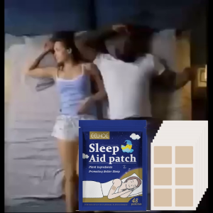 Eelhoe Sleep Aid Patch Promotes Relaxation Calms Mind Improves Sleep Quality Sleep Care 48 Patches