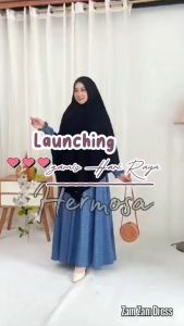 Gamis Embos Motif Zam Zam By Hermosa
