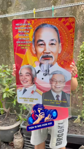 Tranh ảnh treo tường Bác Hồ Bác Giáp Bác Trọng Tráng Gương MS04-MS13-1