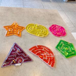 Stress Relief Squeeze Water Bag Color Sorting Sensory Toy