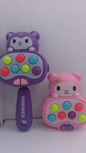 Timi Baby Beat Hammer with lights and music hands on Brains storming early education for kids