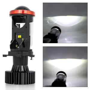 Super Bright H4 Bi LED Projector Lens Motorcycle Car Headlight Bulbs 1500000LM Canbus Spotlight Led Lights for Car High Low Beam