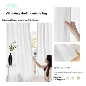 JINCHAN | Rèm Cửa Vải Mỏng Chống Nắng Cách Nhiệt Kháng Khuẩn Che Sáng