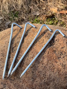 18cm Pasak Tenda Bahan Alumunium Alloy Untuk Segala Jenis Tenda