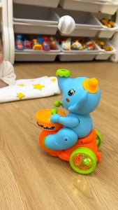 เสริมสร้างการเด็ด: เล่นรูปช้างสินค้ามาใหม่ รูปลักษณ์ กระเป๋า เสียงเพลง ไฟ รถของ สำหรับเด็กวัยหัดเดิน