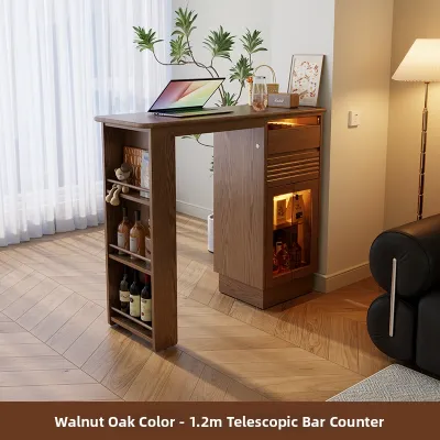 DONGMU | Expandable Wooden Bar Cabinet