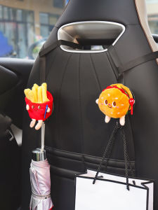 New Cartoon Dolphin Seagull Sports Car Seat Back Hooks Interior Storage for Wuling Mini Car Accessories Organizer Hanging Shelves