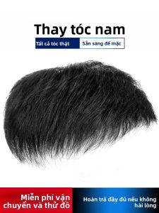 Miếng Đắp Tóc Thật Gắn Kẹp Tự Nhiên Không Phát Hiện