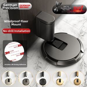 WEIKAMAYI | Hole-Free Simple Windproof Door Stop Invisible Bathroom Silent Anti-Collision Device