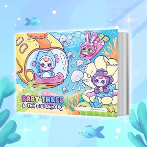Sách Tô Màu - Baby Three Và Thế Giới Diệu Kỳ