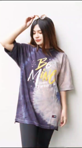 KAOS OVERSIZE LENGAN PENDEK BAJU KAOS WASHING MOTIF FOREVER BELI 4 GATIS 1 ACAK