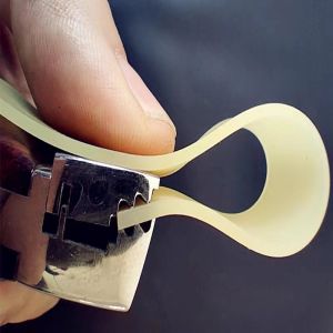 2Pcs Flat Rubber Leather Thickness Yellow Thick Rubber Band For Outdoor Fishing Game Training