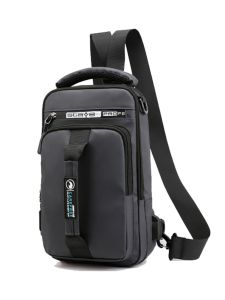 New Mens Motorcycle Multifunctional Chest Bag Large Capacity Slant Crossbody Bag Casual Waterproof Single Shoulder Cool Sport Small Backpack Lightweight