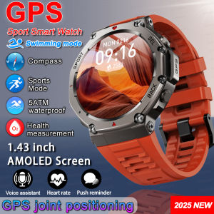 2026 NEW T-Rex Ultra Smart Watch for Men Dual-Band GPS&Compass 10ATM Water-Resistance Military Grade Outdoor Fitness Smartwatch