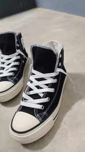 PREMIUM Sepatu 70s Ethnic High Black Natural Original - Sepatu Sneakers Pria Wanita