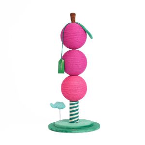 Scratching Post & Cat Climbing Frame Durable Jute Scratching Ball zeze
