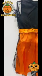 Angel Baby Kids Children Orange Sparkle Witch Halloween Costume Cosplay Carnival Party Fancy Dresses