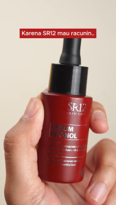 SR12 Serum Retinol 20ml Perawatan Wajah Menyamarkan Flek Hitam & Noda Bekas Jerawat Serum Pencerah Wajah Dan Anti Aging