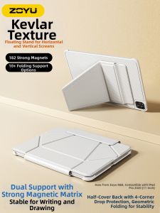 Zoyu | Shockproof Tablet Case With Kickstand Kevlar Texture 12.9inch