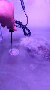 Mesin Kabut Mist Maker Humidifier Pembuat Embun Fogger Fog Uap Nebulizer Spray Dan Adaptor 24V 1A