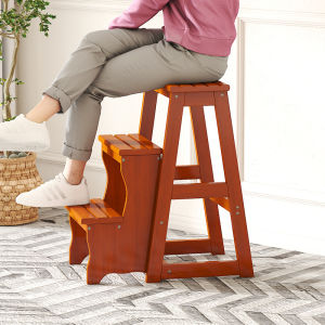 CHUJUN | Folding Multifunctional Wooden Stool