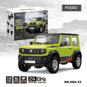 Hengguan 1/16 Suzuki Jimny HG4-53 simulation car light horn smoking RC car full proportion off-road remote control vehicle