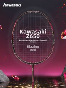 Kawasaki | Professional Grade Carbon Fiber Badminton Racket
