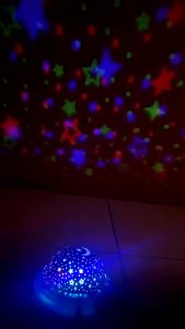 Lampu Tidur Proyektor STAR MASTER Night Lamp Lampu LED Motif Bintang - ShennyStore