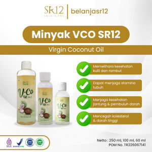 Vco oil SR12 Virgin Coconut Oil Minyak Kelapa Murni asli 100%