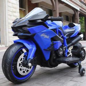BONINGYU | Rideable Light-Up Childrens Electric Motorcycle