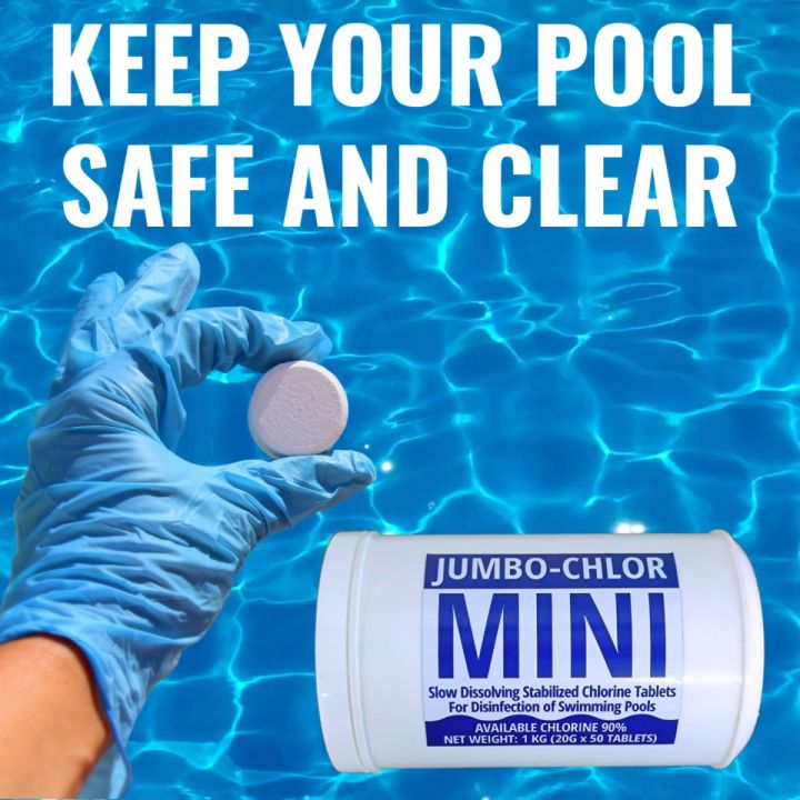 CHLORINE TABLET "SMALL SIZE" FOR SWIMMING POOLS JACUZZI INTEX BESTWAY