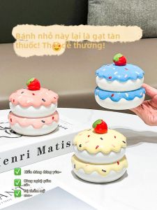 XIAOHUANGLU | Đĩa Đựng Tro Thẩm Mỹ Chống Bụi