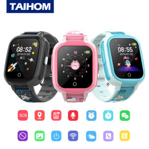 TAIHOM Kids Smart Watch Dual Camera Support HD Call LBS Location SOS Call Children Smart Watch for Kids Gift