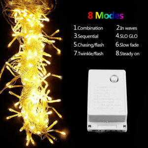 5M LED Icicle Curtain String Lights Christmas Garland Droop Light Wedding Garden Street Outdoor Decorative Lighting EU Plug