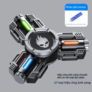 Đồ Chơi Xoay Kim Loại Phát Sáng Đồ Chơi Giảm Stress Đồ Chơi Xoay Tròn Để Bàn EDC Dành Cho Người Lớn Người Bị ADHD Giúp Thư Giãn Tay.