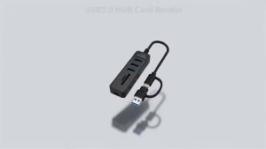 kebidumei | Kebidumei USB 3.0 TF/SD Card Reader Multi USB Splitter Hub Type C HUB USB Expander High Speed Transfer For Computer Accessorie