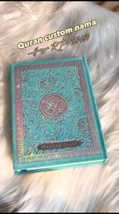 AL-Quran A5 Cutting Bludru Free Tasbih Mutiara Premium