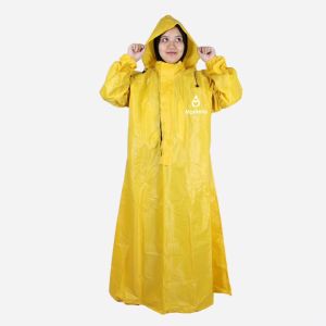 Jas Hujan Ponco Syari Warna Kuning: Jas Hujan Tebal dan Kuat